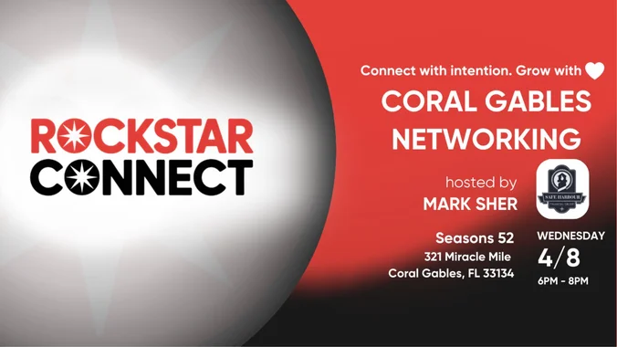Join the most successful free networking event in Coral Gables