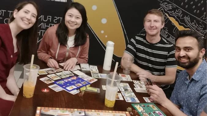 Board Games + Boba