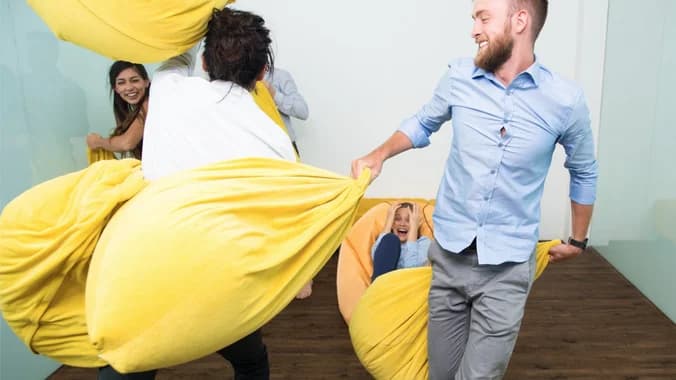 International Pillow fight day (Manhattan)