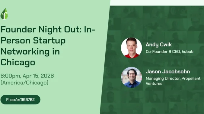 Founder Night Out: In-Person Startup Networking in Chicago